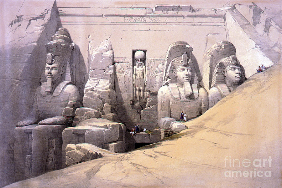 Abu Simbel Temple, 1830s #2 Photograph by Science Source