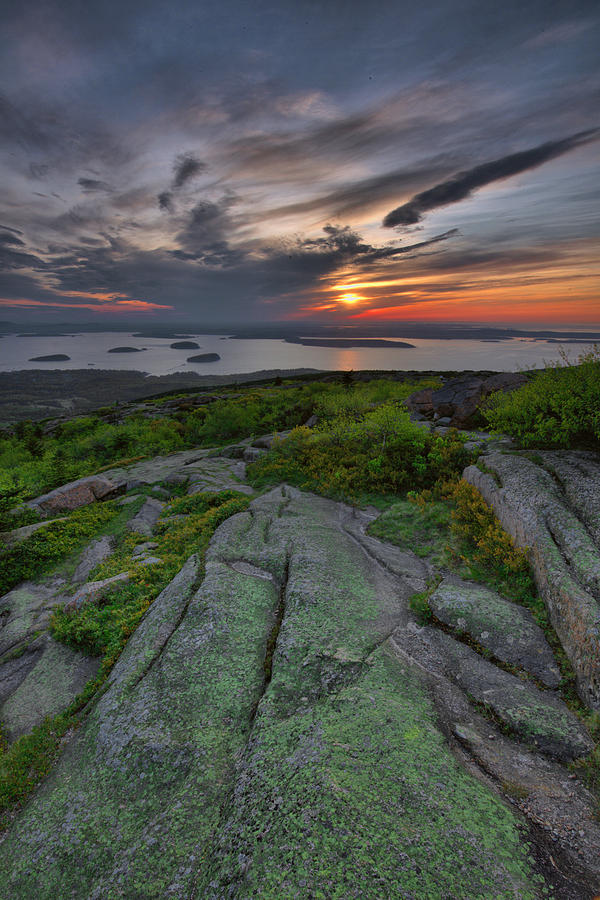 Maine Photograph - Acadia Sunrise by Stephen Vecchiotti Maine Photograph - Acadia Sunrise by Stephen Vecchiotti