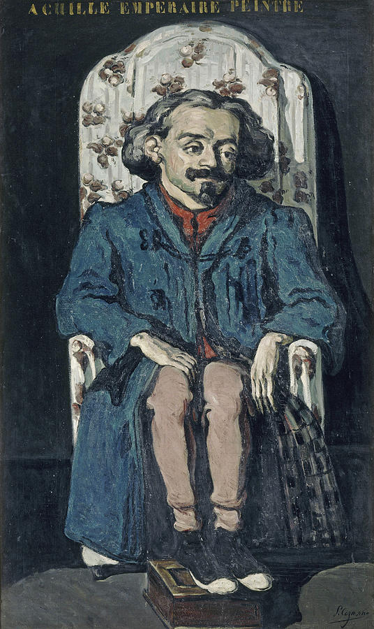 Achille Emperaire #3 Painting by Paul Cezanne