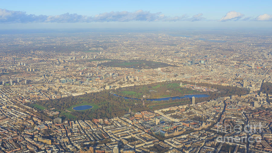 Aerial View Of Cityscape Around London Photograph