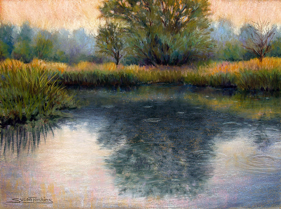 After the Rain #2 Pastel by Susan Jenkins