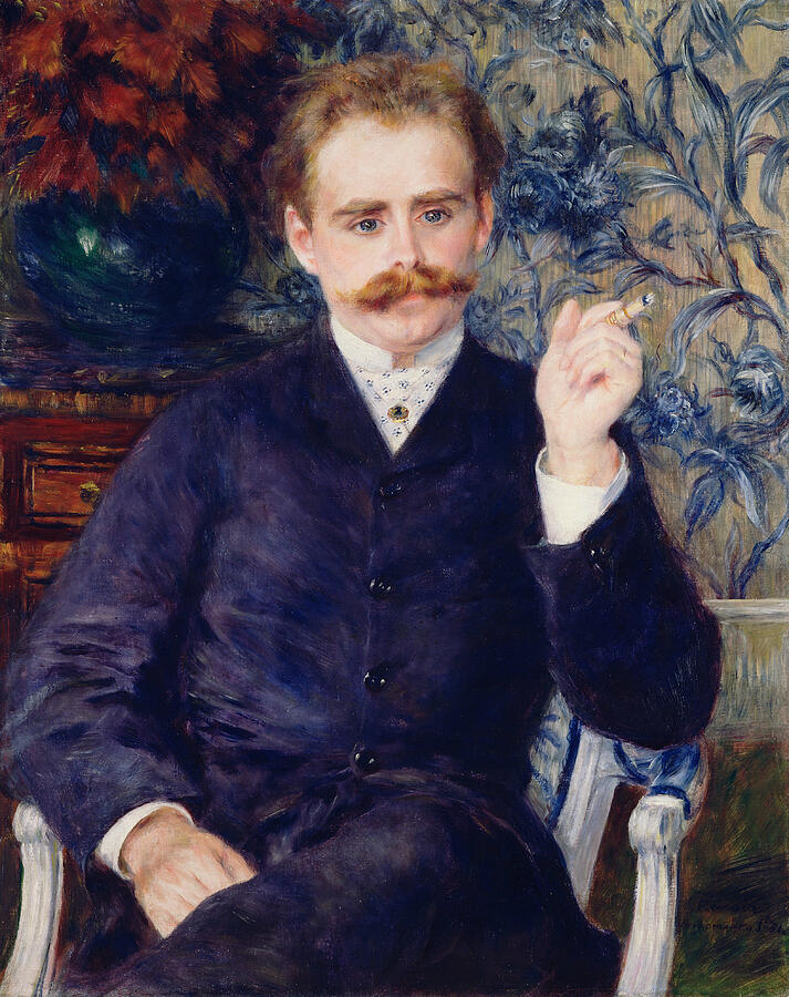 Albert Cahen dAnvers, from 1881 Painting by Auguste Renoir