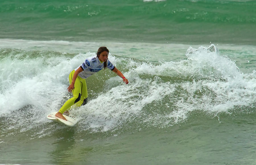 Alessa Quizon Surfer Girl #2 Photograph by Waterdancer