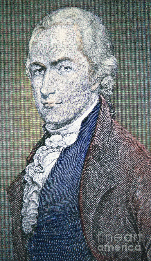Alexander Hamilton Painting by American School