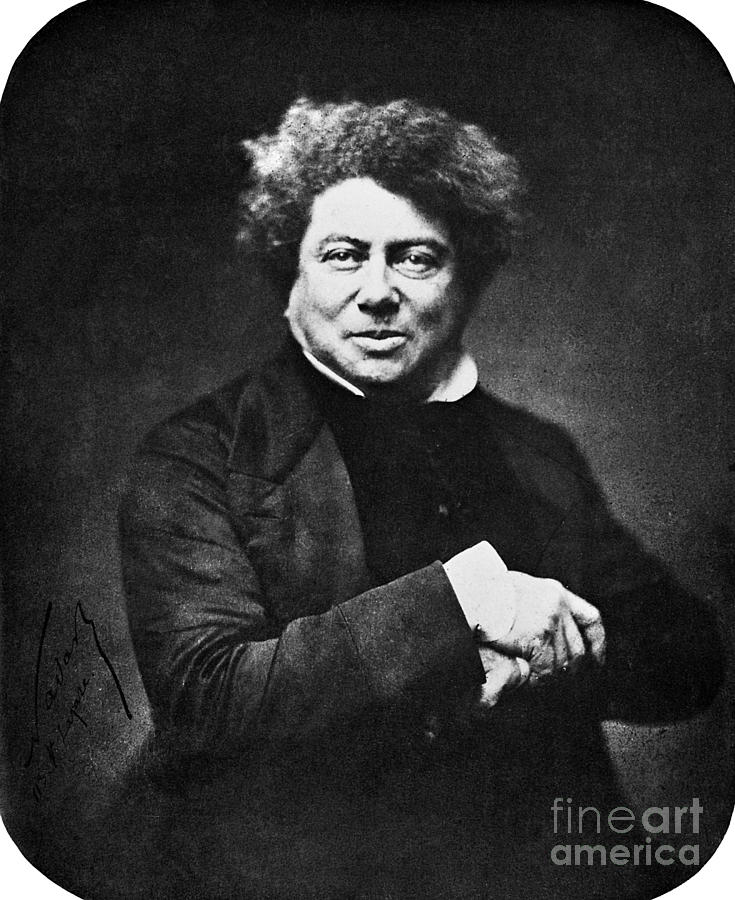 Alexandre Dumas (1802-1870) #2 Photograph by Granger