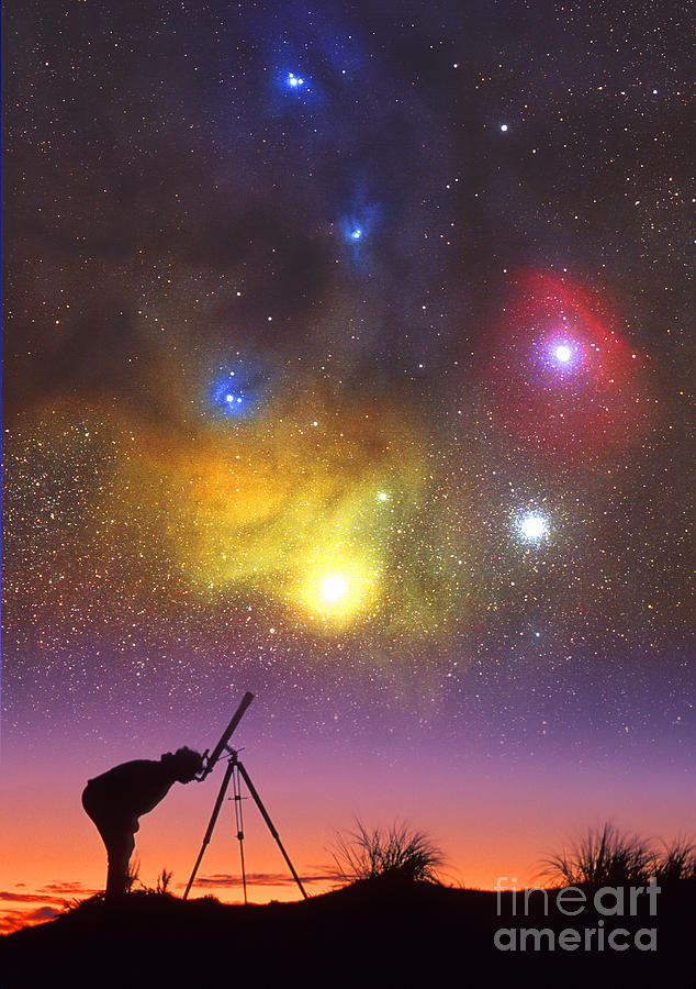 Amateur Astronomer #2 Photograph by Larry Landolfi