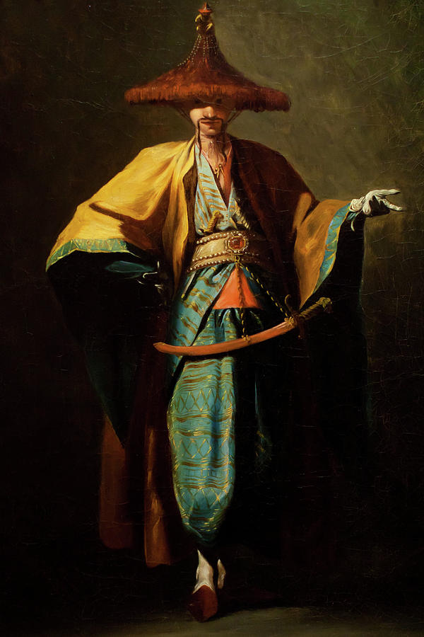 Jean Barbault Painting - Ambassadeur de la Chine #2 by Jean Barbault