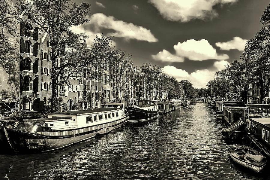Amsterdam Canal #2 Photograph by Mountain Dreams
