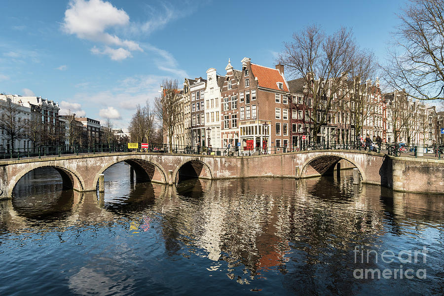 Amsterdam canals #2 Photograph by Didier Marti
