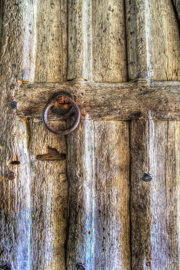 Ancient Church Door #2 Photograph by David Pyatt
