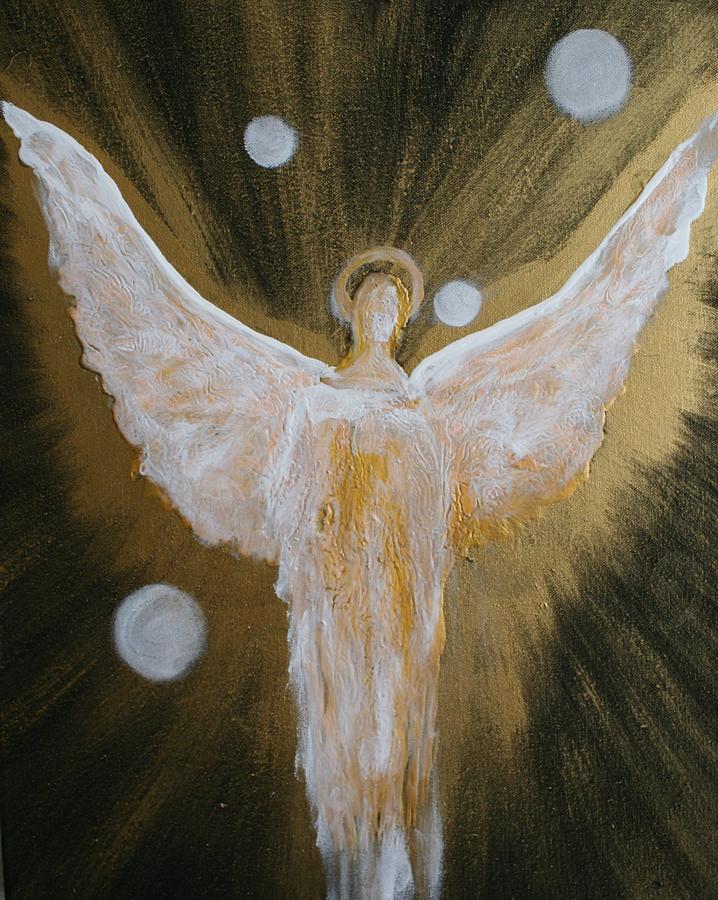 Angels of Light #2 Painting by Alma Yamazaki