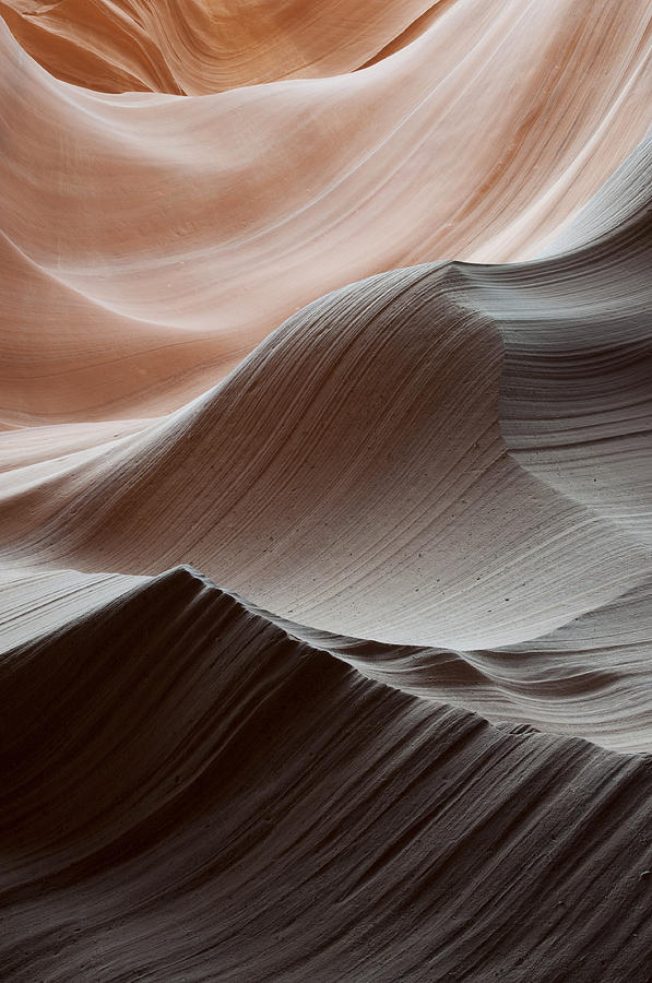 Landscape Photograph - Antelope Canyon Desert Abstract #2 by Mike Irwin