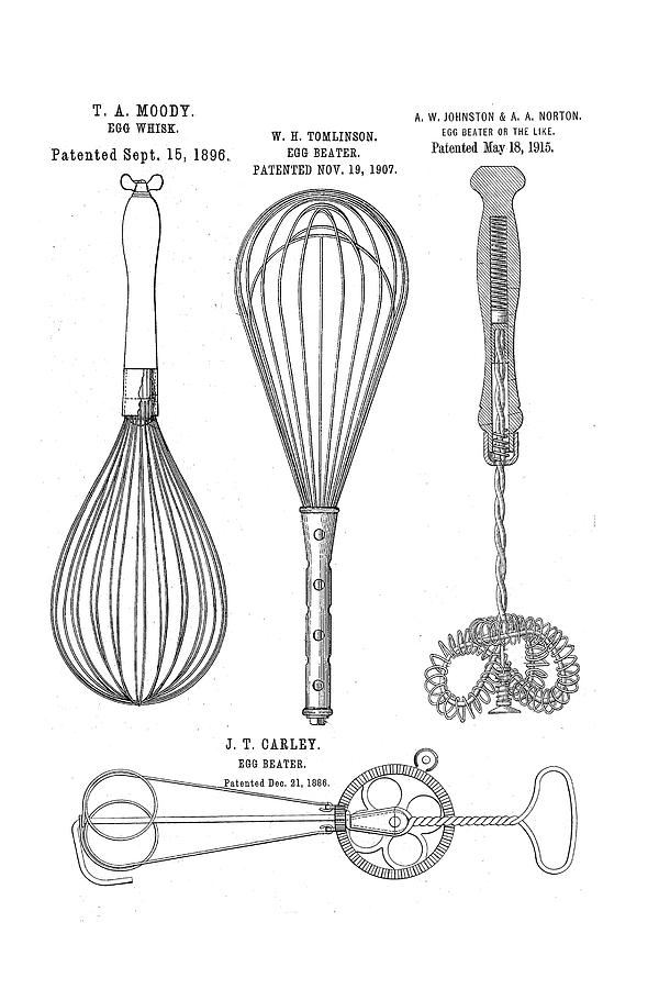 Antique Egg Beater Collection #2 by Ray Walsh