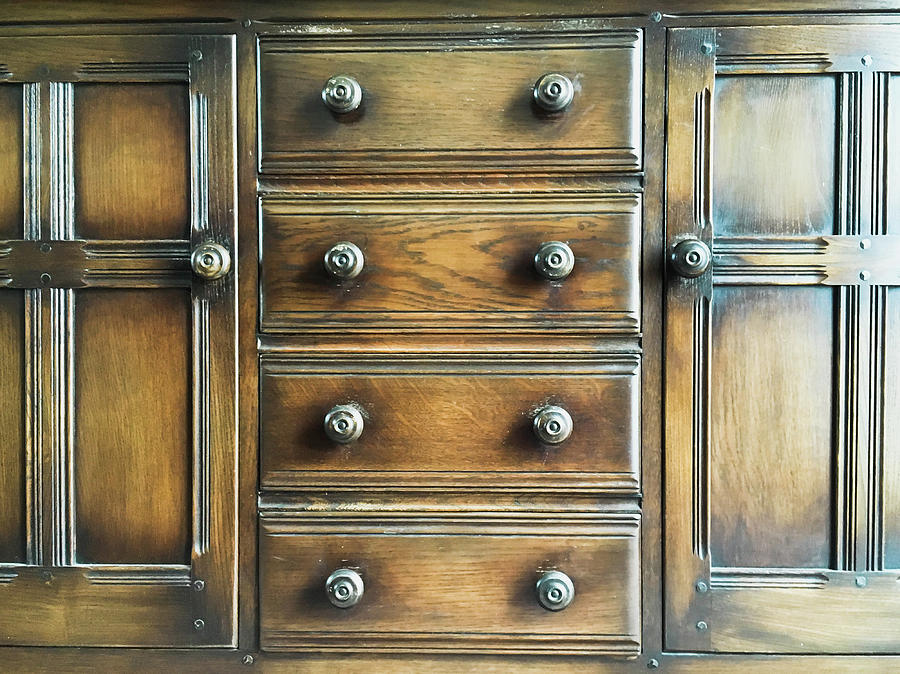 Pattern Photograph - Antique furniture #2 by Tom Gowanlock