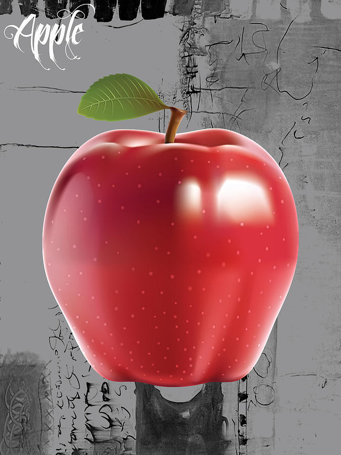 Apple Mixed Media - Apple Collection #2 by Marvin Blaine
