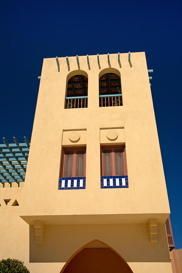 Modern Arabic Architecture in El Gouna #6 Photograph by Aivar Mikko