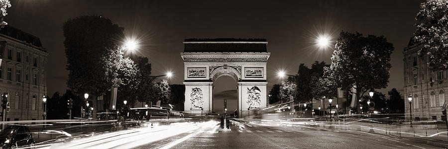 Arc de Triomphe #2 Photograph by Songquan Deng