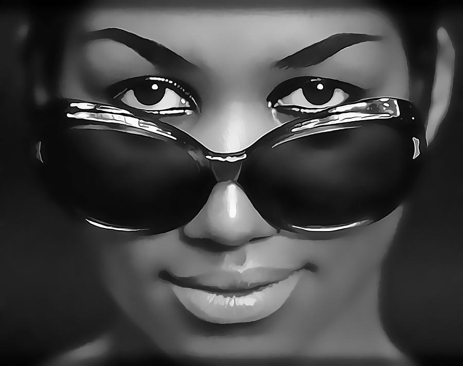 Aretha Franklin #2 Mixed Media by Marvin Blaine