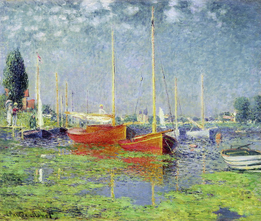 Argenteuil #2 Painting by Claude Monet - Pixels