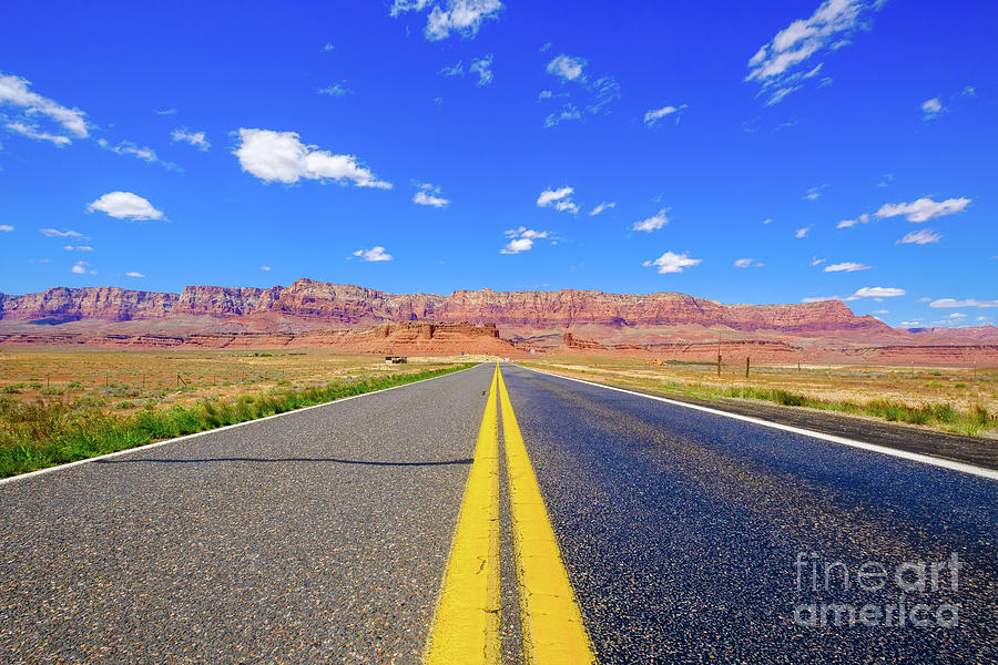 Arizona Desert Highway Photograph by Raul Rodriguez