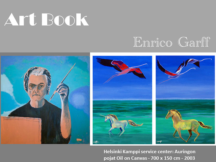 Art Book #2 Painting by Enrico Garff