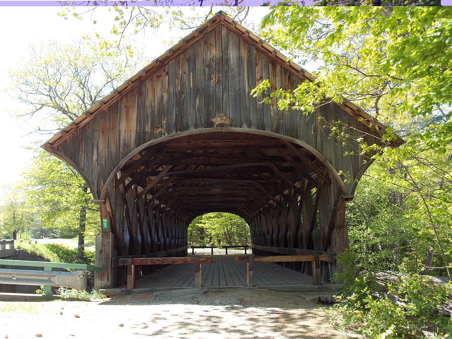 Artist Covered Bridge #2 Photograph by Catherine Gagne