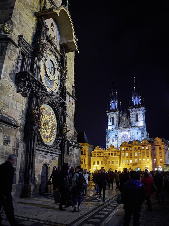 Astronomical Clock. Stare Mesto. Prague Spring 2017 Photograph