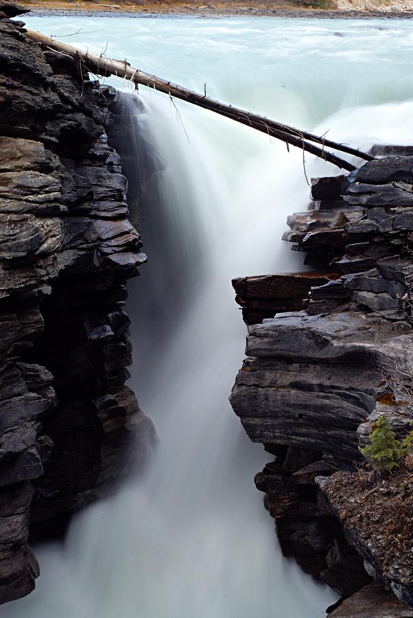 Athabasca Falls #2 Photograph by Larry Ricker