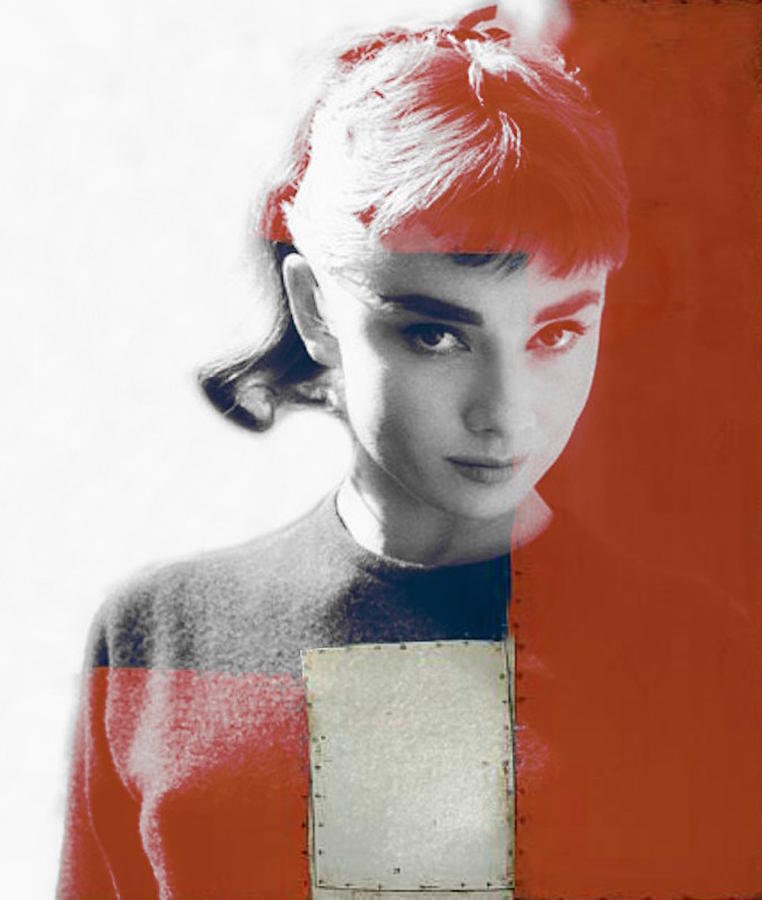 Audrey Hepburn  #2 Digital Art by Paul Lovering