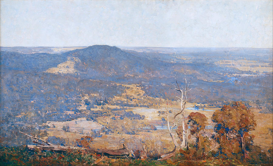 Vintage Painting - Australia Felix #2 by Mountain Dreams