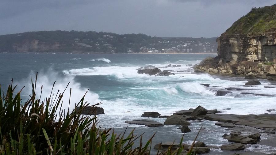 Australia - Terrigal Storm Surge Photograph by Jeffrey Shaw - Pixels