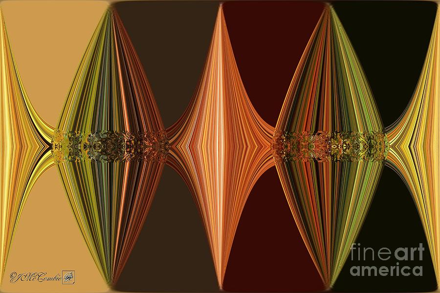 Autumn Colours Abstract #1 Digital Art by J McCombie