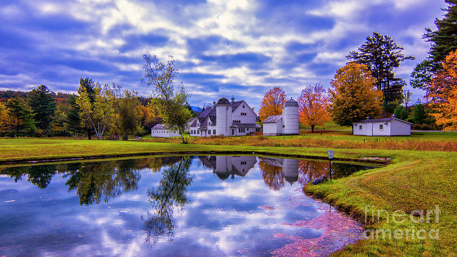 Autumn in Arlington Vermont #3 Photograph by New England Photography