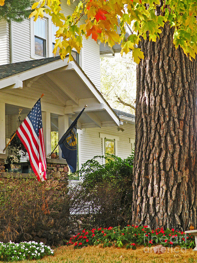 Autumn in Small Town America #2 Photograph by Christine Belt