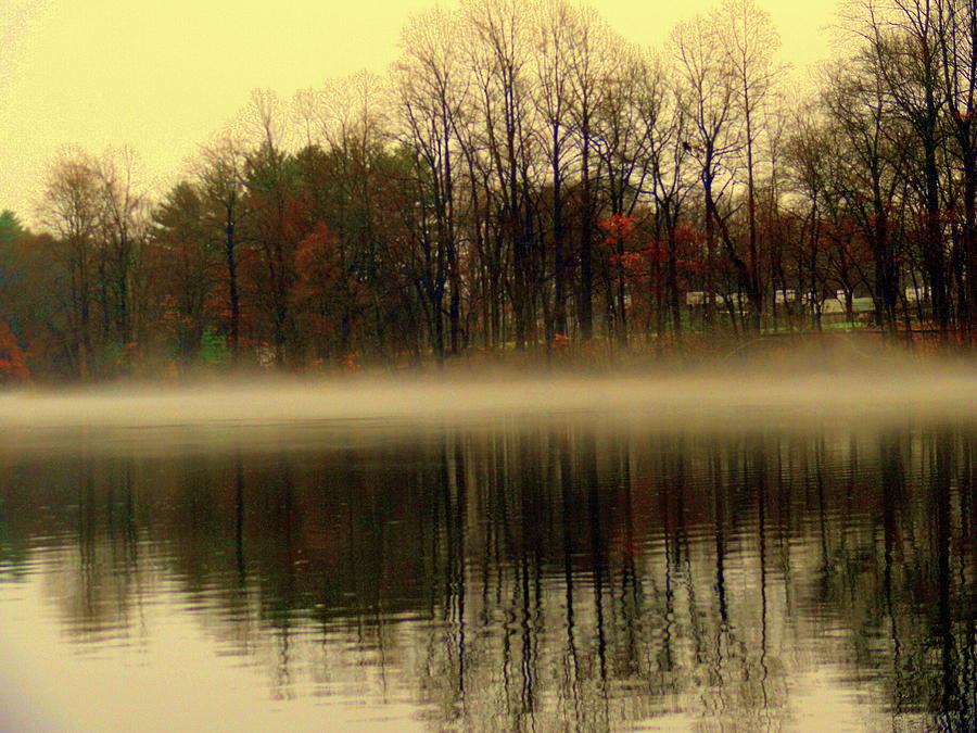 Autumn lake #2 Photograph by Aron Chervin