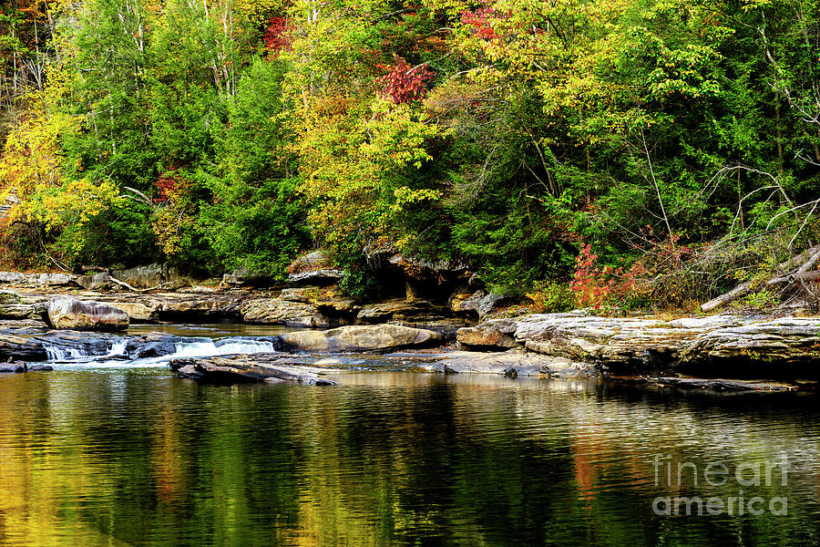 Autumn Middlle Fork River #2 Photograph by Thomas R Fletcher