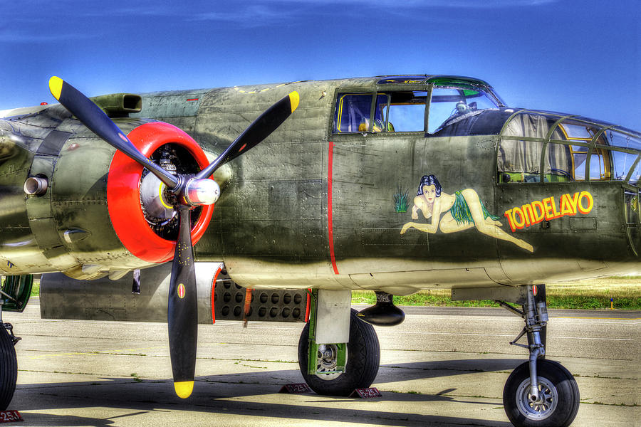 B-25  #2 Photograph by Joe  Palermo