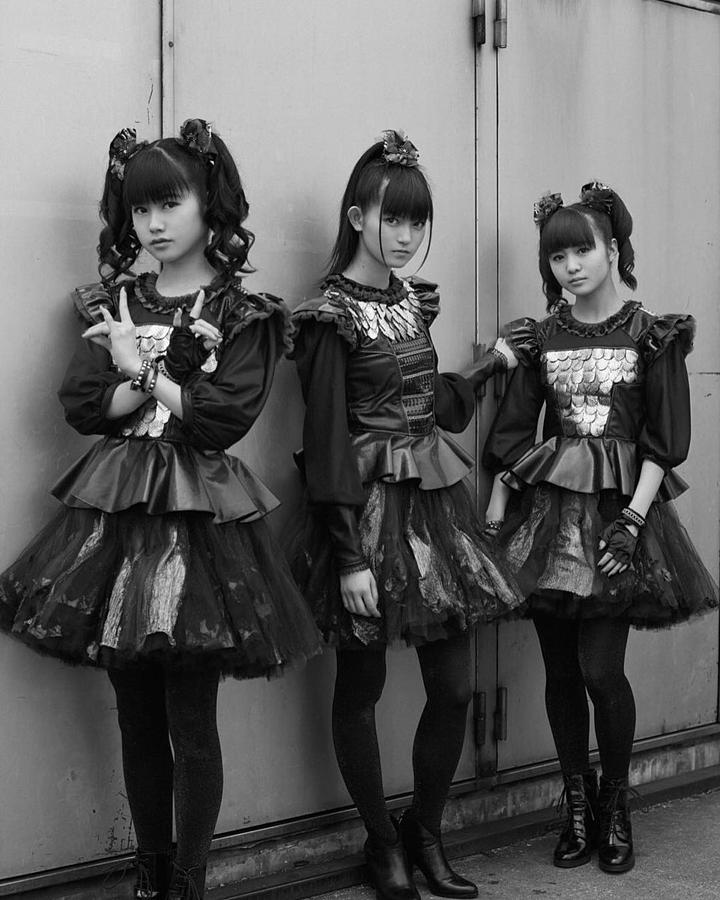 Babymetal Photograph - Babymetal #2 by Jackie Russo