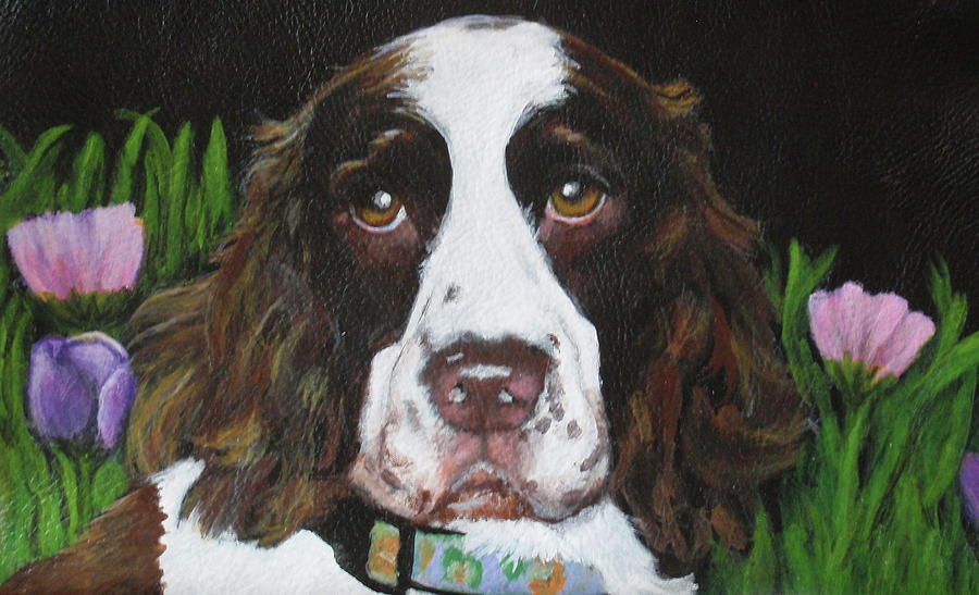 Bailey #2 Painting by Carol Russell