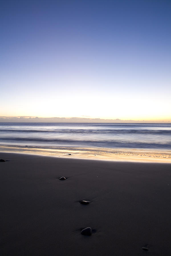 Ballynaclash beach at dawn #2 Photograph by Ian Middleton