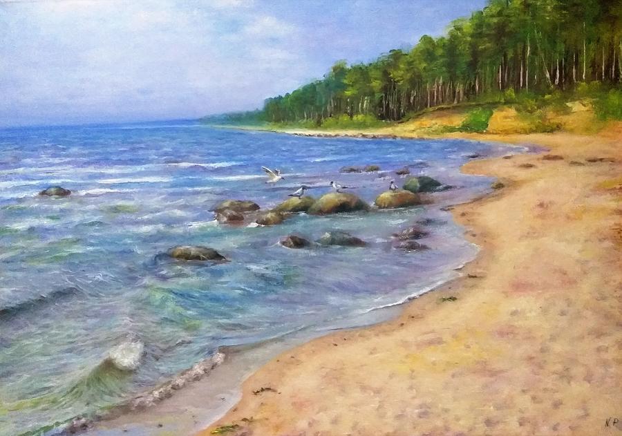 Baltic Beach Painting
