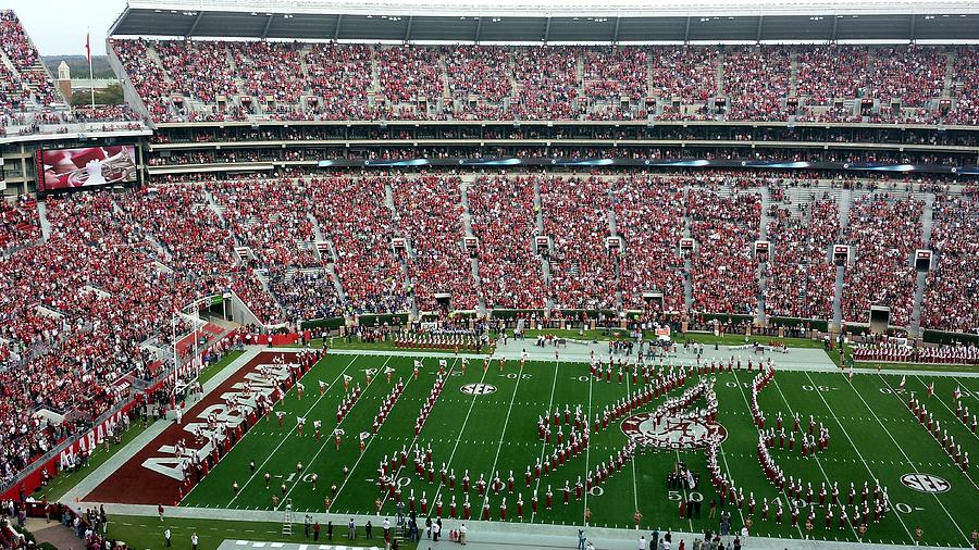Bama Script A #2 Photograph by Kenny Glover