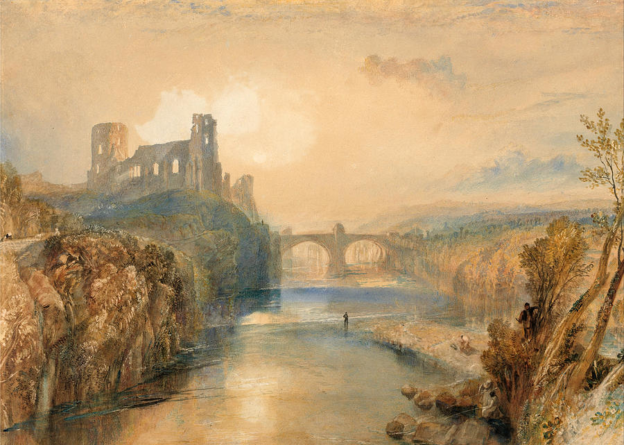 Barnard Castle #1 Drawing by Joseph Mallord William Turner