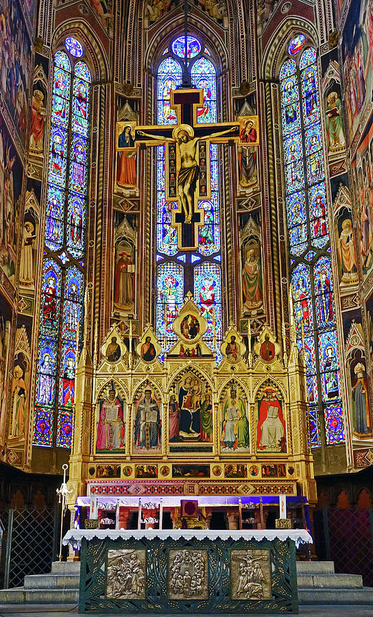 Basilica di Santa Croce In Florence Italy #2 Photograph by Rick Rosenshein