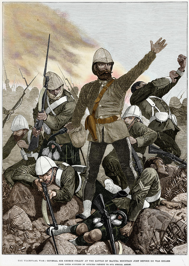 Battle Of Majuba, 1881 #2 Photograph by Granger