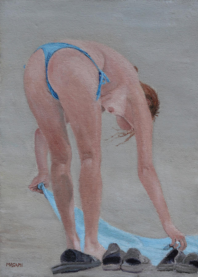 Beach Girl #2 Painting by Masami Iida