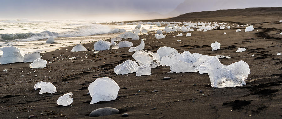 Beach ice #2 Photograph by James Billings