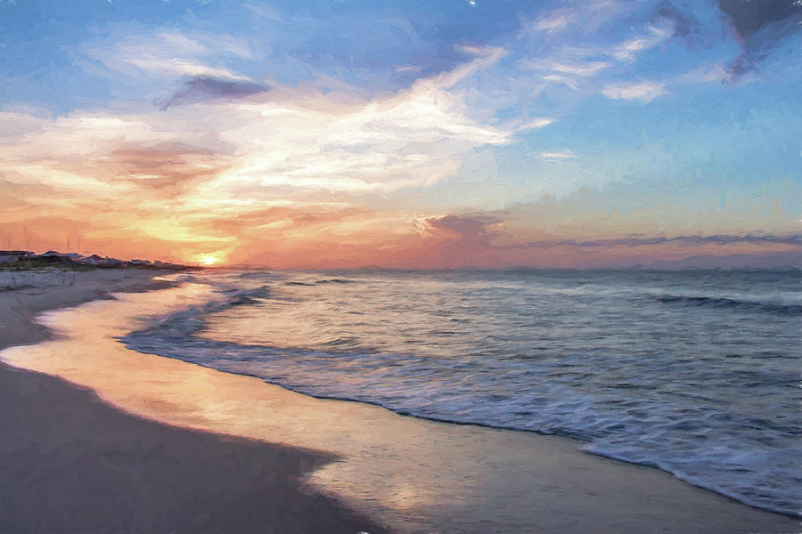 Beach Sunrise #2 Photograph by Andrea Kappler