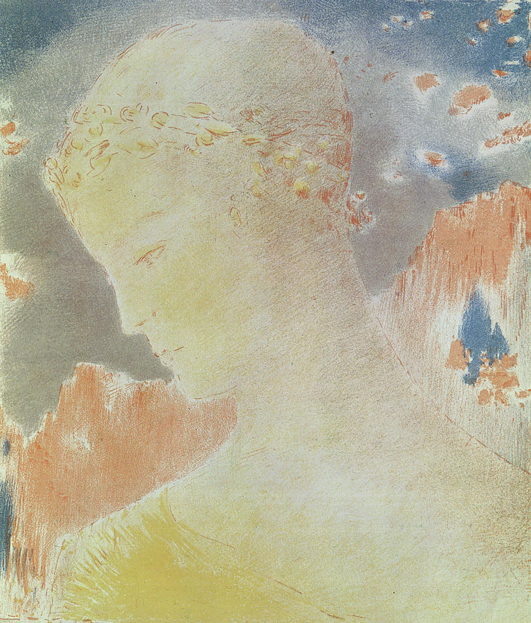 Beatrice Painting by Odilon Redon - Fine Art America