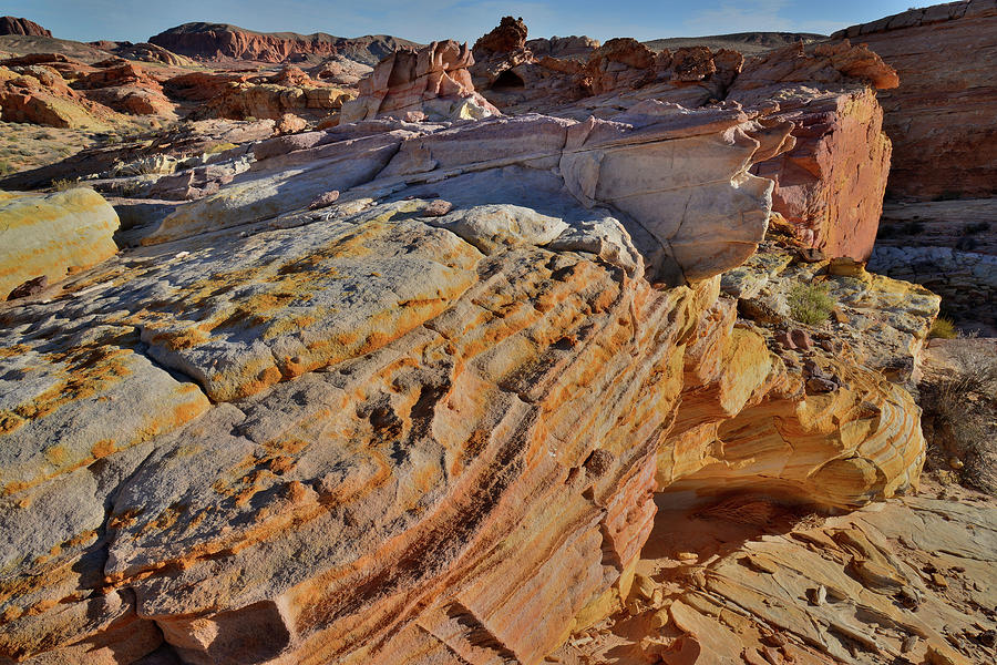 Beautiful Sandstone of Valley of Fire #2 Photograph by Ray Mathis